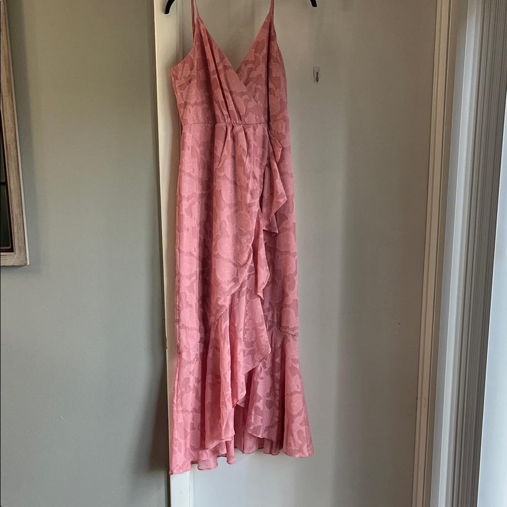 Lulu's Pink High Low Dress